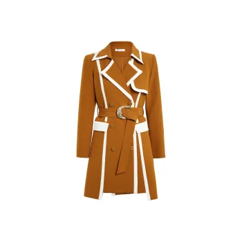 AUI Long Sleeved Dress Women's Caramel