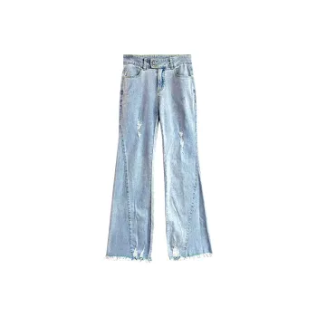 CHAU·RISING Chaurising Our Utopia Series Jeans Women's Light Blue