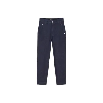 Agnes B. Marilyn High-rise Cropped Jeans