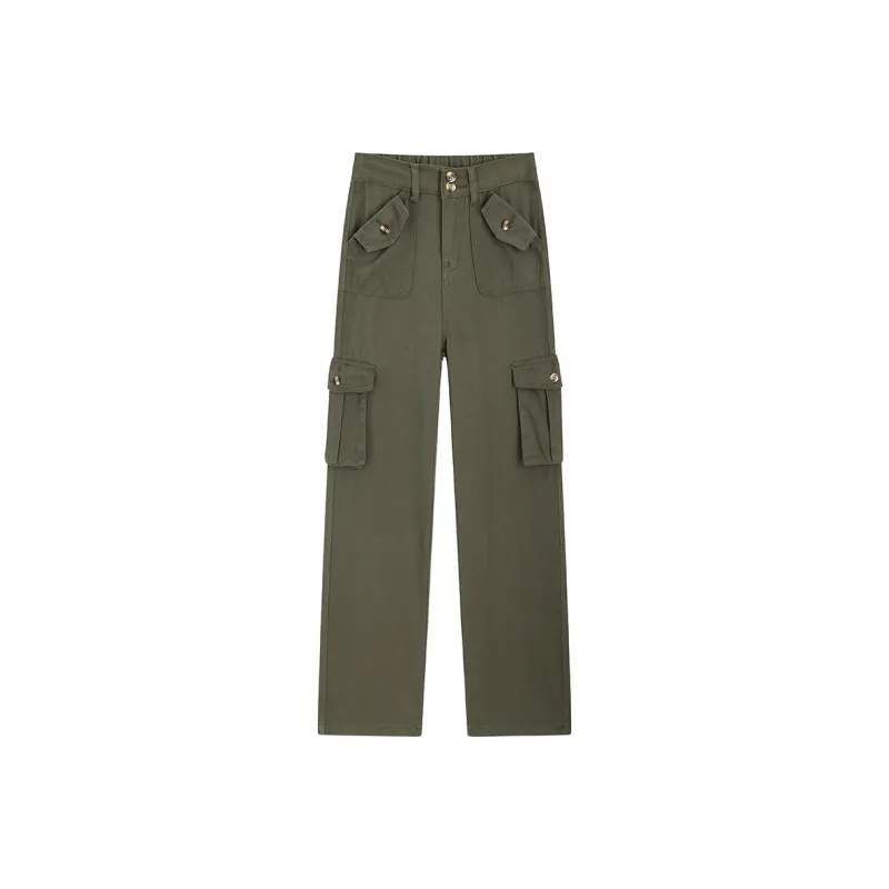 Garbege Jeans Women's Army Green-0