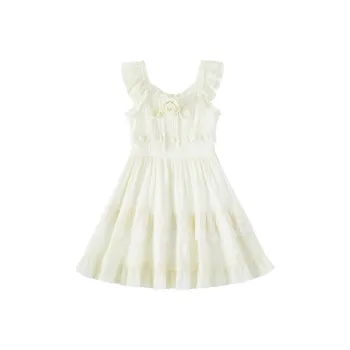 ARIADNAW STUDIO Short Sleeved Dress Women's Apricot