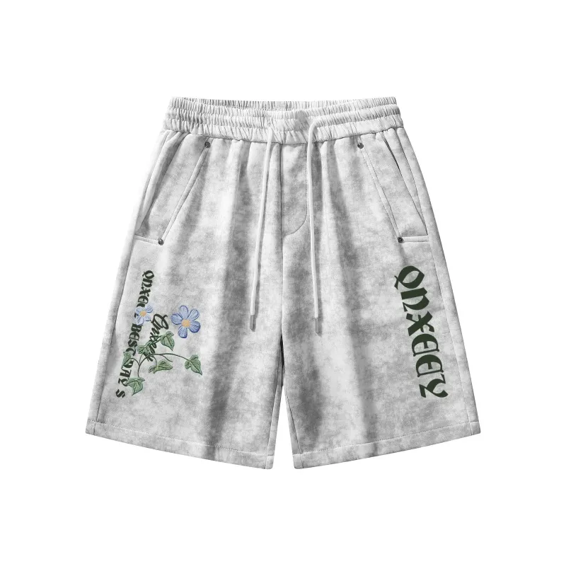 Qnxeey Casual Shorts Unisex-0