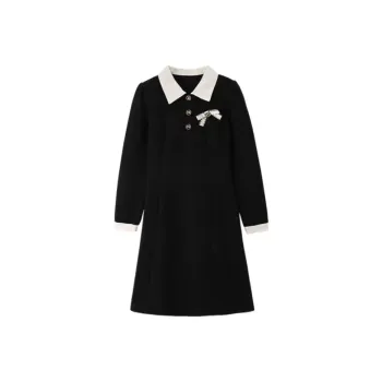 PUREIDOL Short Sleeved Dresses Women's Black