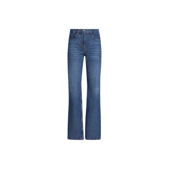 ETRO Floral embroidered High waist Jeans