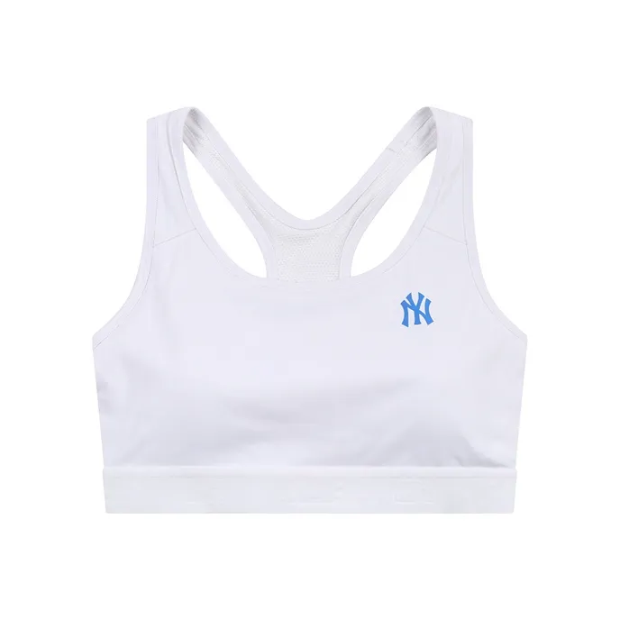MLB New York Yankees Sleeveless Sports Shirts Women's White-0