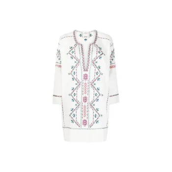 ISABEL MARANT Long-Sleeved Dresses Women's White