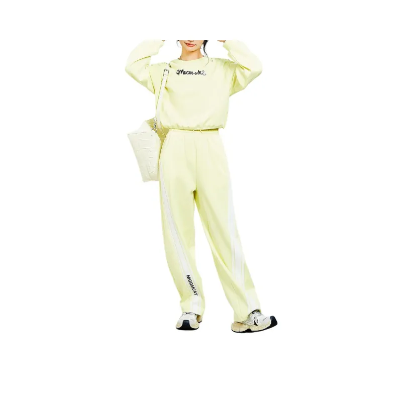 MUGUOGUOMU Knitted Sports Pants Women's-4