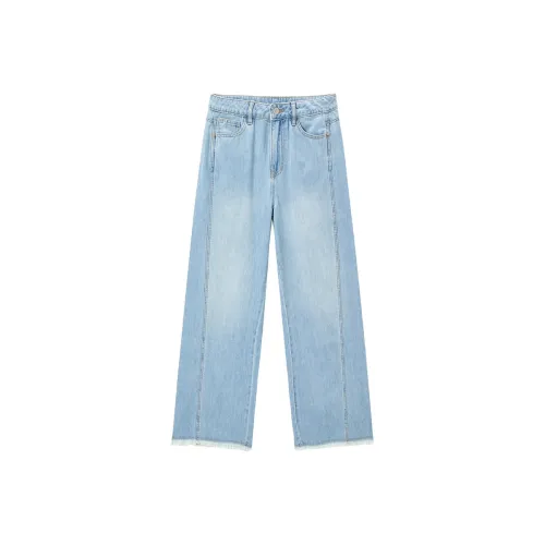 LEDIN Jeans Women's Light Denim Blue