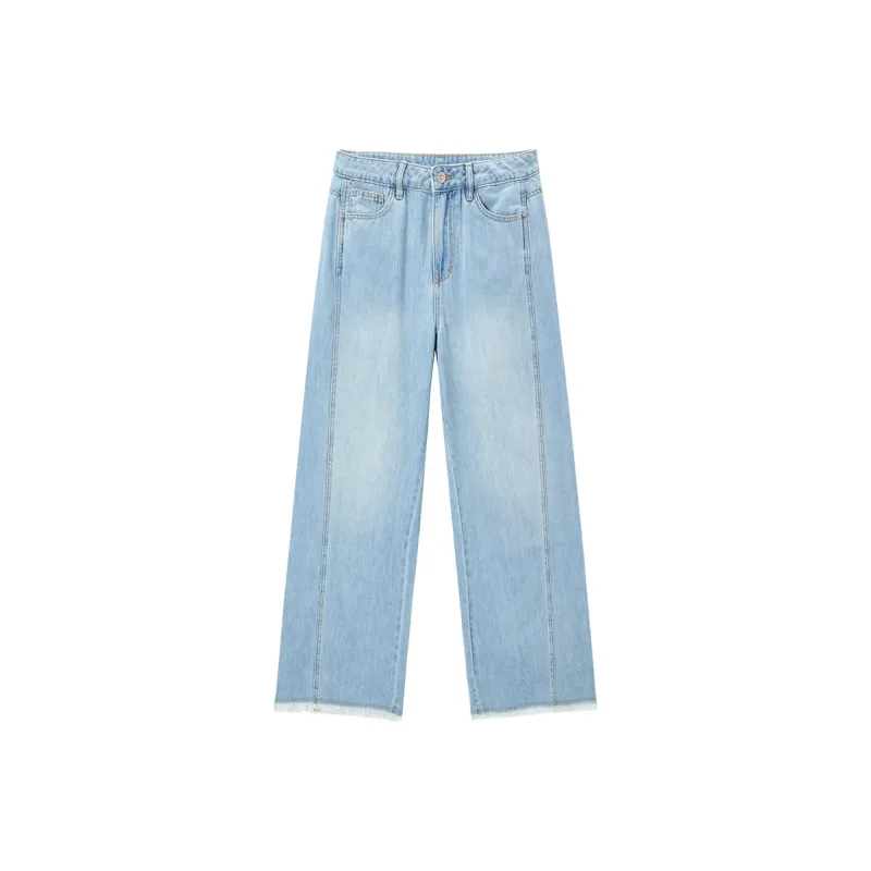 LEDIN Jeans Women's Light Denim Blue-0