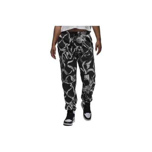 Jordan Brooklyn Fleece Knitted Sports Pants Women's Black