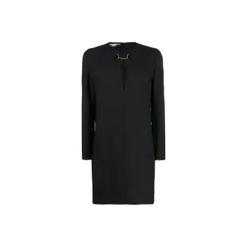 Stella McCartney Long-Sleeved Dresses Women's Black