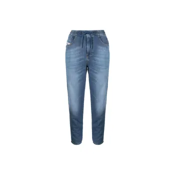 DIESEL 2041 D Fayza Boyfriend Cut Drawstring Jeans