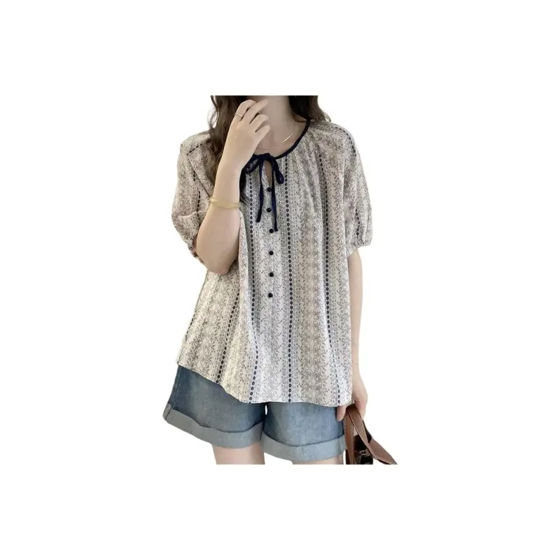 XIANSINIAO Shirts Women's Image Color-0