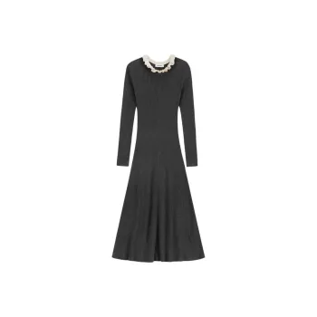 Sandro Knitted Maxi Dress