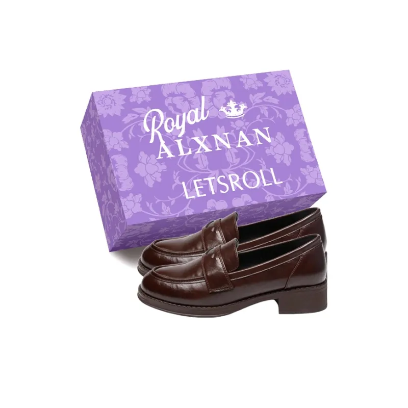 Alxnan Loafers Women's Black/Brown-2