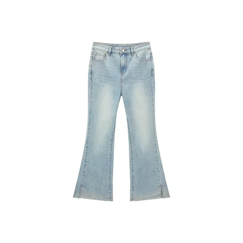 LEDIN Jeans Women's Light Denim Blue