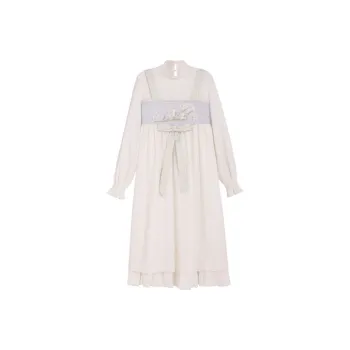 SNBL Long Sleeved Dresses Women's White