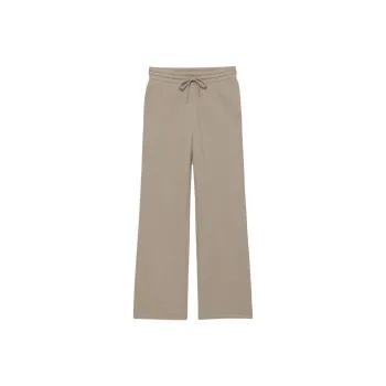 ARITZIA Sweatfleece Cozy Fleece Boyfriend Basi Wide Sweatpant Knitted Sports Pants Women's Nomad Taupe/Nomad Gray Umber