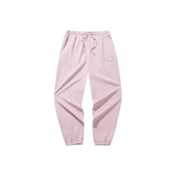 Anta Life Collection Knitted Sweatpants Women's Champs Élysées Pink
