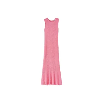 JIL SANDER Embroidered Sleeveless Maxi Dress