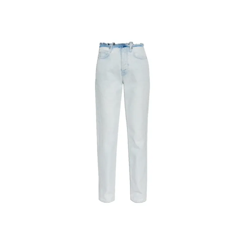 Balenciaga Distressed Trim Jeans-0