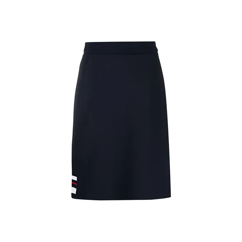 THOM BROWNE· Casual Long Skirt Women's Dark Blue-0