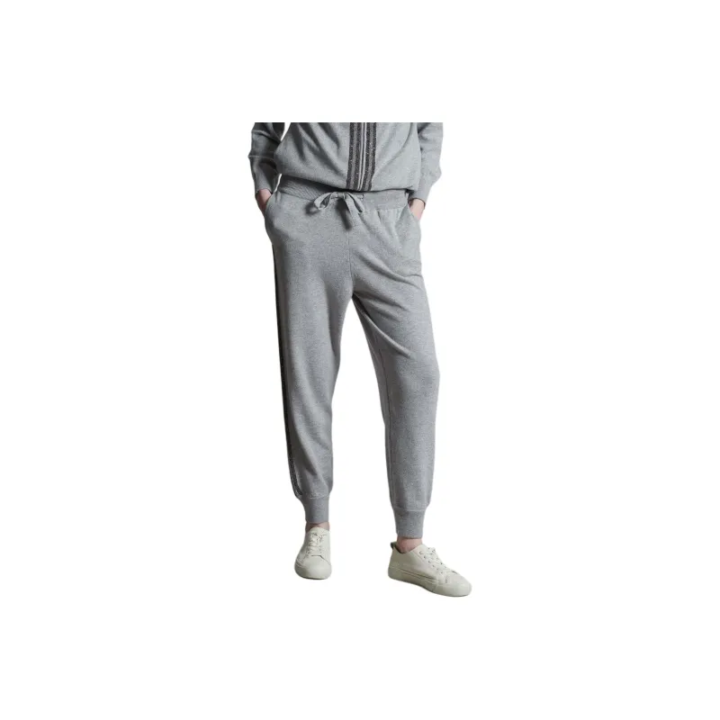 COLOMBO Knitted Sweatpants Women's Gray-0