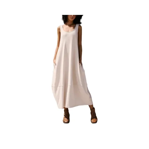 FREE PEOPLE Perth Barrel Tee Midi Sleeveless Dress Women's Barnacle Island/Fucoidan Island Color