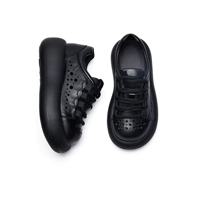 BURGELY Lightweight Low Top Casual Shoes Women's-4