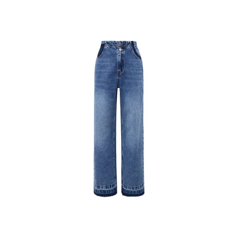 BASIC HOUSE Jeans Women's Blue-0