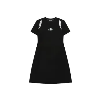 FILA FUSION Short Sleeved Dresses Women's Jet Black