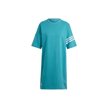Adidas Short Sleeved Dresses Women's Arctic Blue