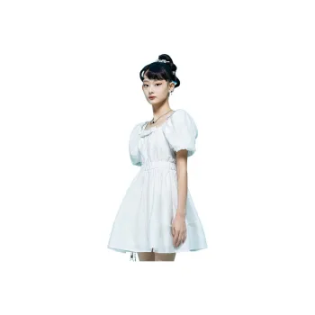 PHORM Short Sleeved Dresses Women's Natural White