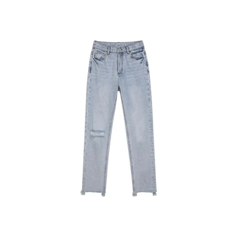UOOYAA Jeans Women's Denim Blue-0