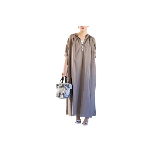 FREAK'S STORE Short Sleeved Dress Women's Mocha