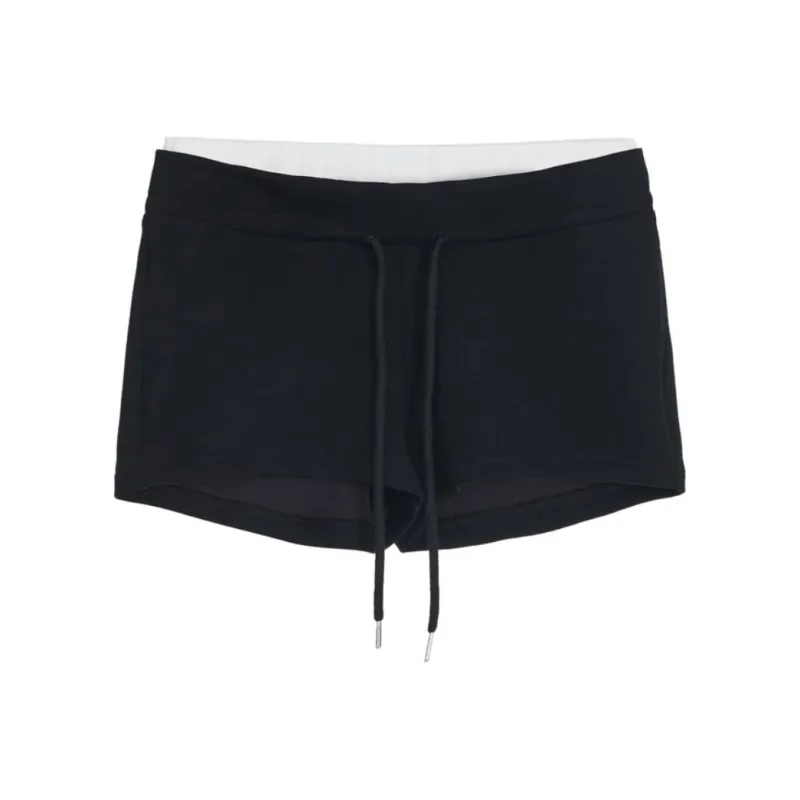 MODULER XIACHUAN Casual Shorts Women's Black-0