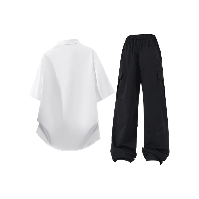 OPOX Shirt Matching Sets Unisex-3