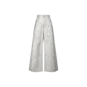 THE SEA LIFE Jeans Women's Gray White