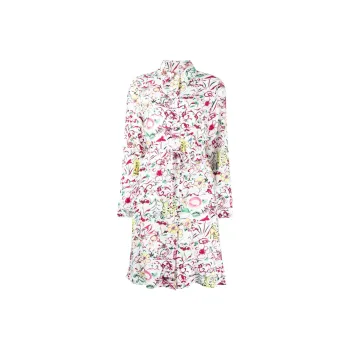 KENZO Long-Sleeved Dresses Women's White