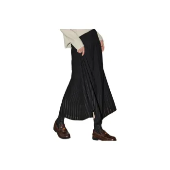 KUHNMARVIN Knit Long Skirts Women's Black