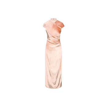 Staud Short Sleeved Dress Women's Rose