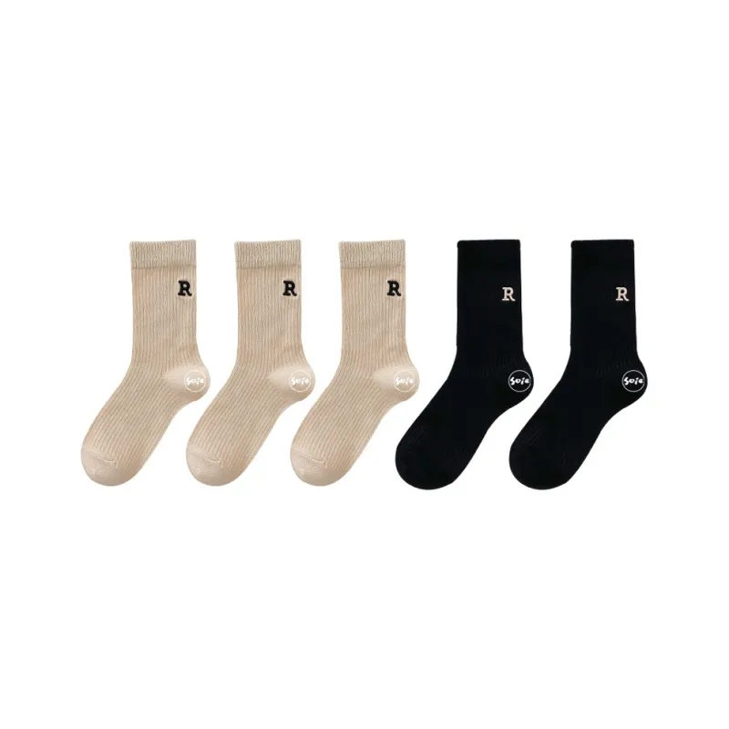 SOIE Mid Calf Socks Women's 9 Double Loads-10