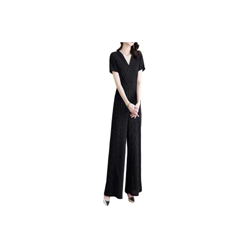 Mapping Jumpsuits Women's Black