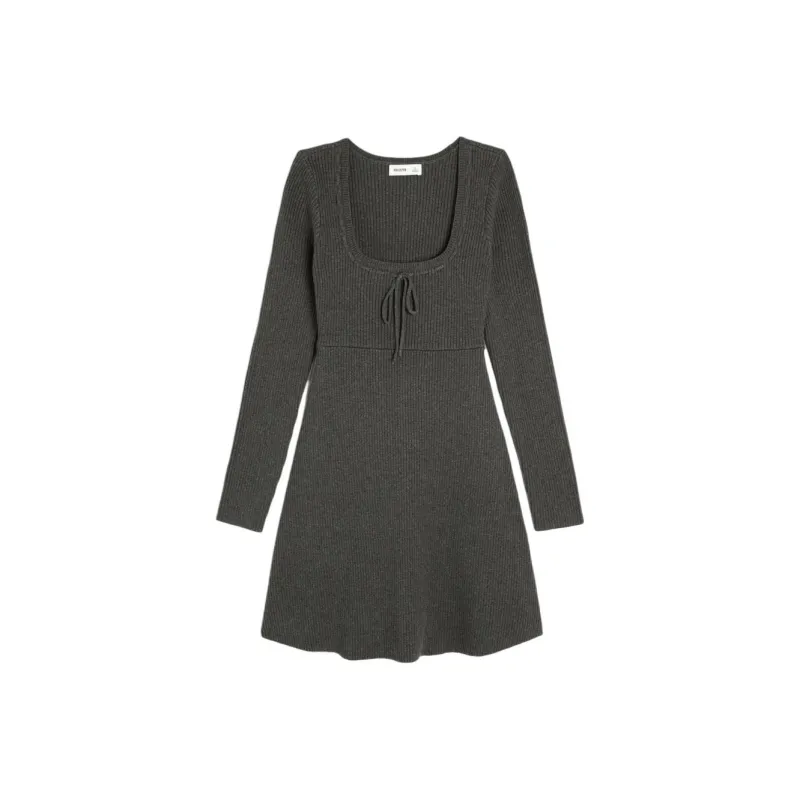 Hollister Long-Sleeved Dresses Women's Dark Gray-0