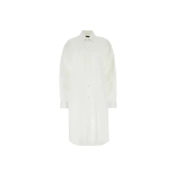 Balenciaga Long Sleeved Shirt Dress