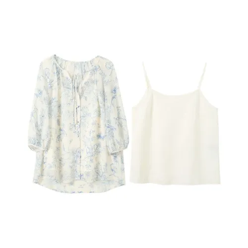 3COLOUR Shirt Matching Set Women's