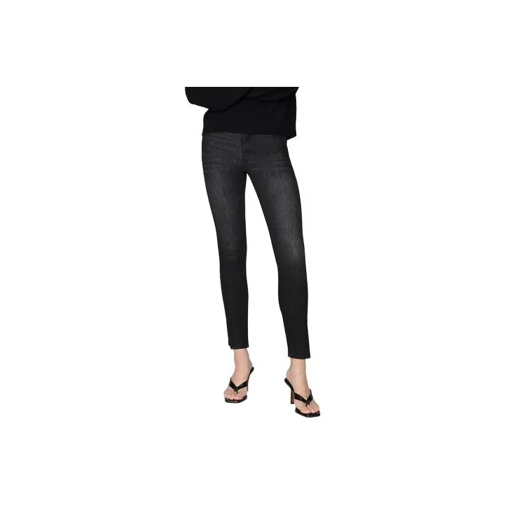 FRAME Le Shape High Waist Skinny Fit Jeans-0