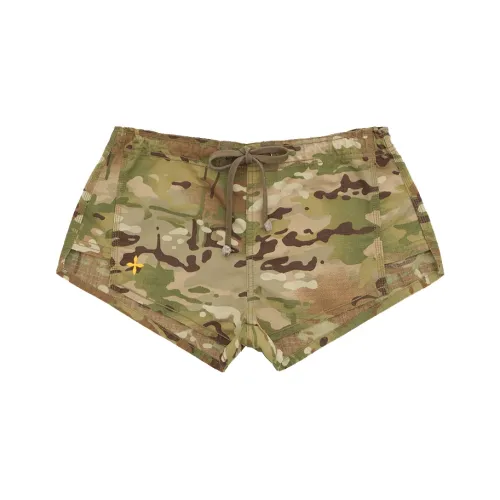 SMFK Casual Shorts Women's Forest Camouflage