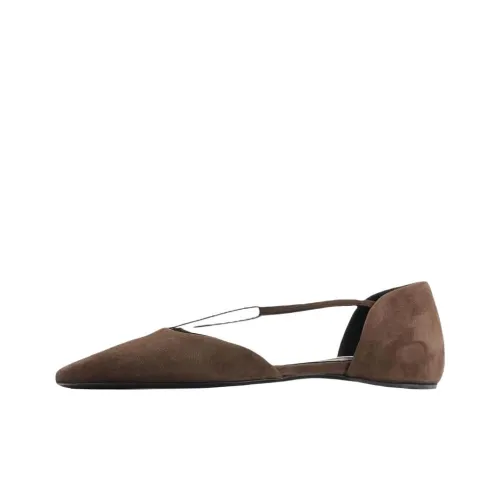 TOTEME T strap Ballet Flats Women's