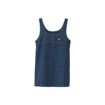 Fstudio Denim Strap Skirt Women's Blue